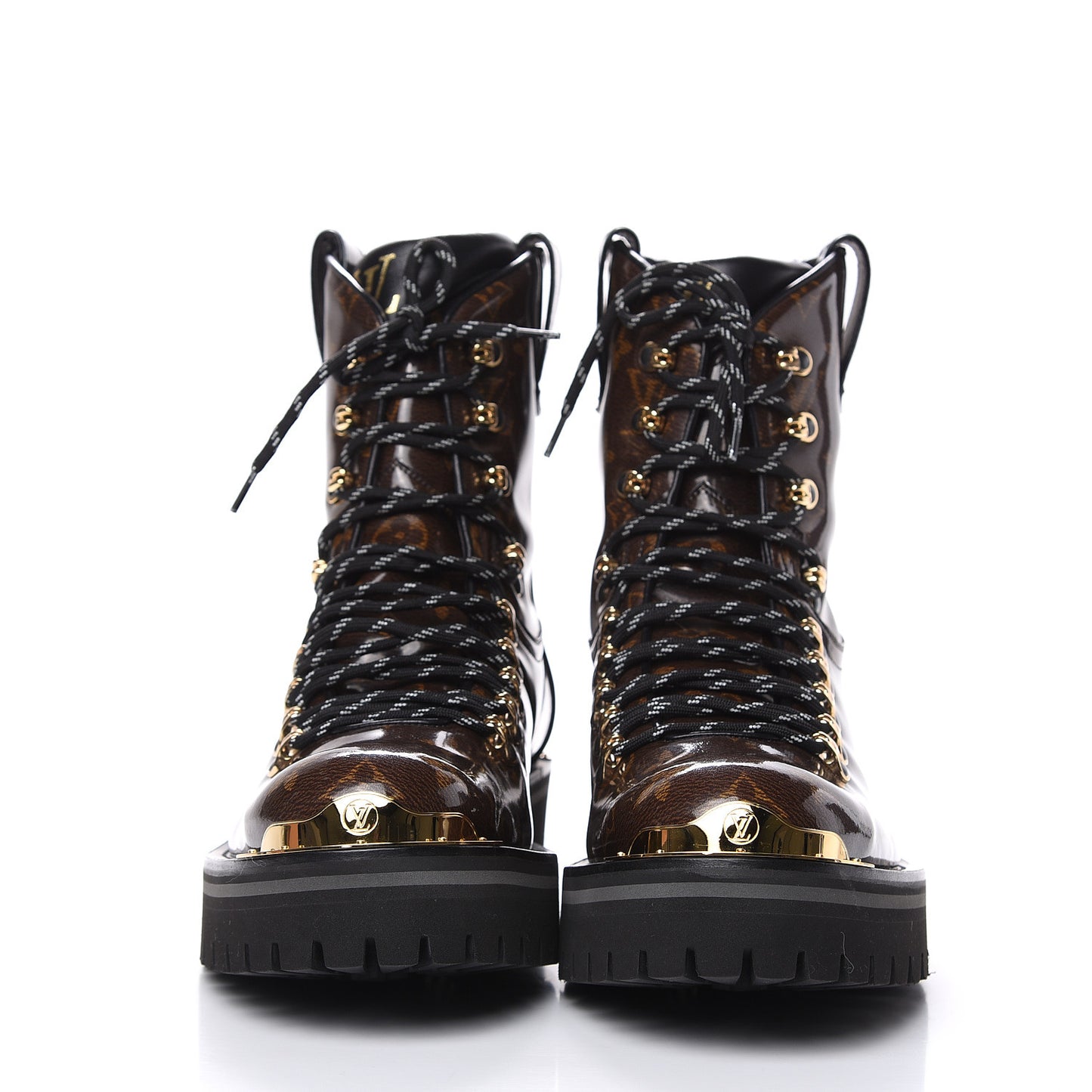 Monogram Glaze Mens Outland Ankle Boots 8.5 Ebene