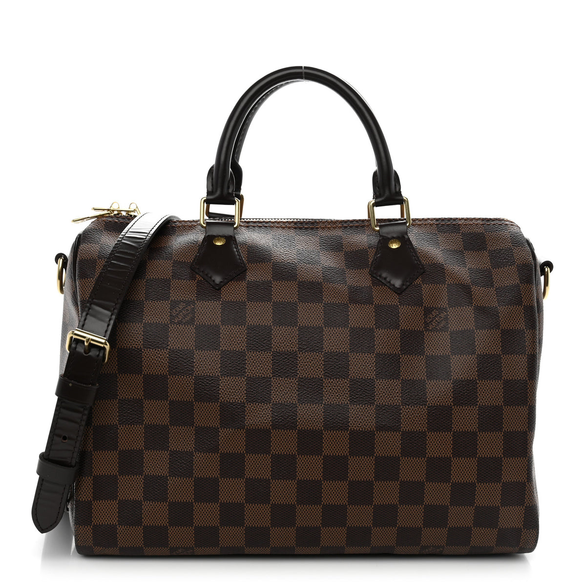 Louis Vuitton Damier Ebene Speedy Bandouliere 30 1 of 10