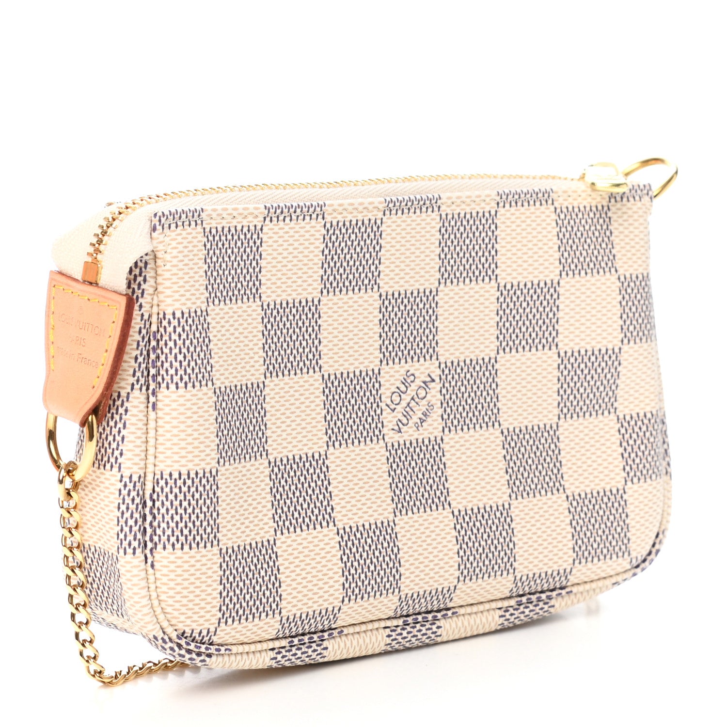 Louis Vuitton Damier Azur Mini Pochette Accessories 3 of 8