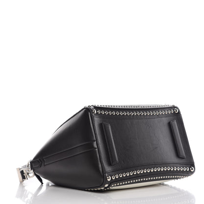 Givenchy Calfskin Medium Studded Bi-Color Antigona Black White 4 of 8