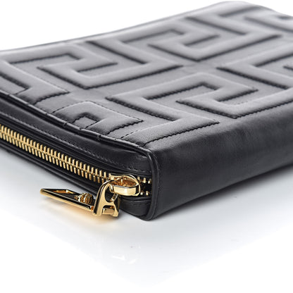 Versace Calfskin Stitched Donna iPad Case Black 7 of 9