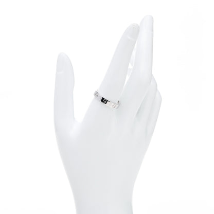 Cartier 18K White Gold 3.5mm LOVE Wedding Band Ring 62 10 2 of 4