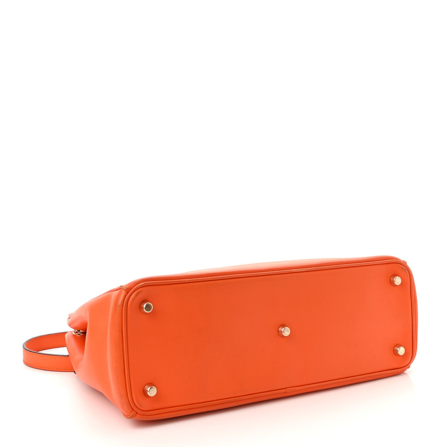 Smooth Calfskin Medium Diorissimo Tote Orange