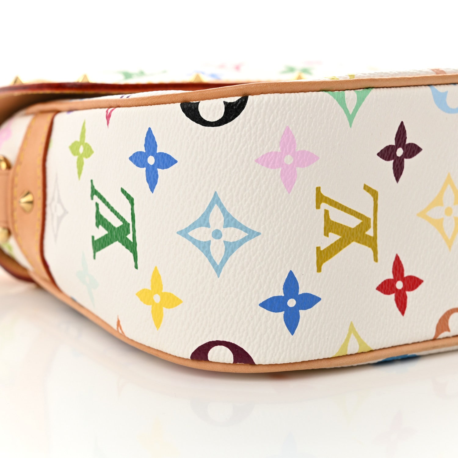 Louis Vuitton Monogram Multicolor Sologne White 9 of 10