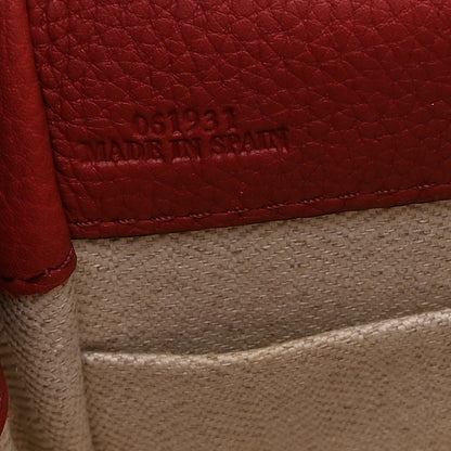 Loewe Soft Grained Calfskin Mini Hammock Shoulder Bag Dark Red 7 of 10