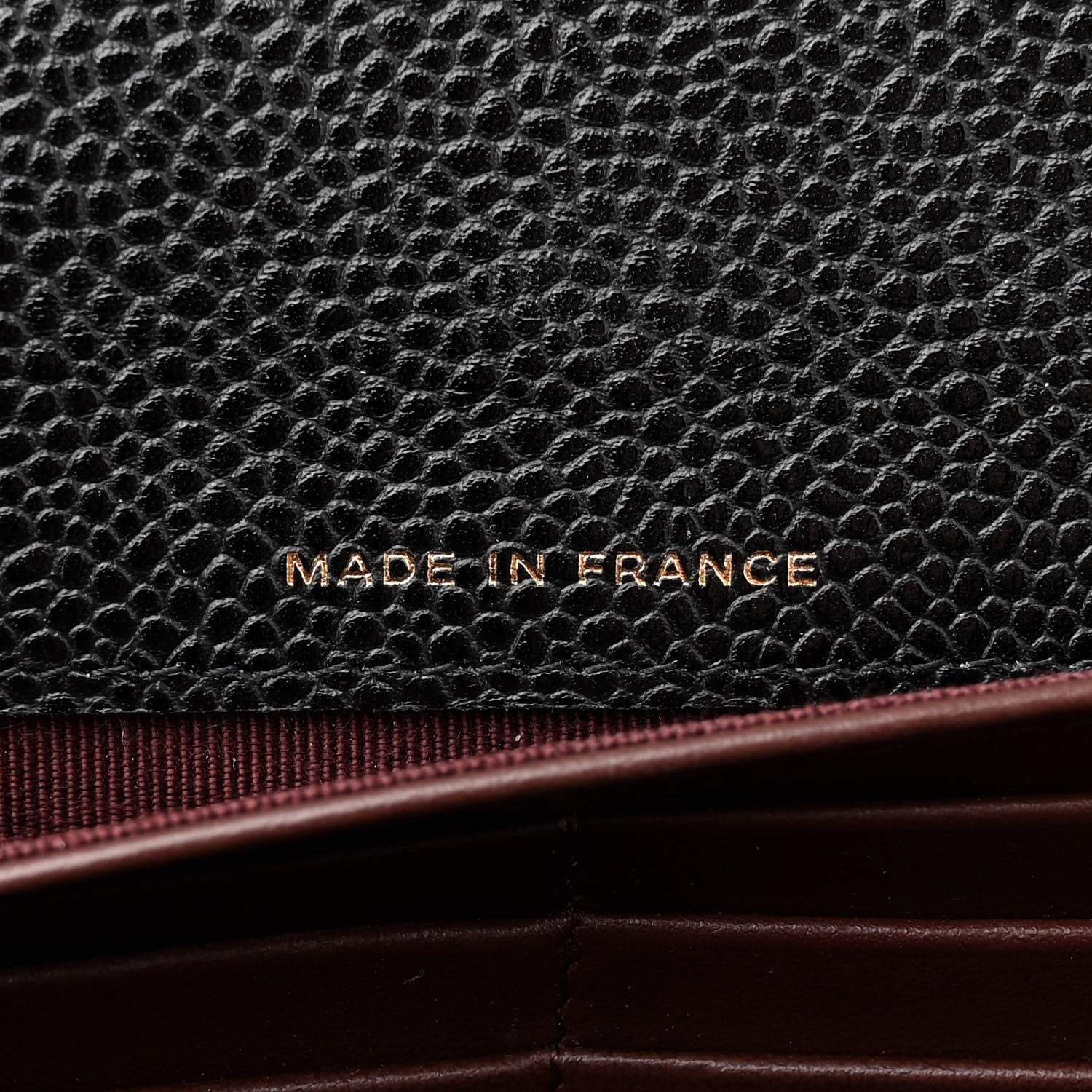 Chanel Caviar Quilted Large Gusset Flap Wallet Black 7 of 9