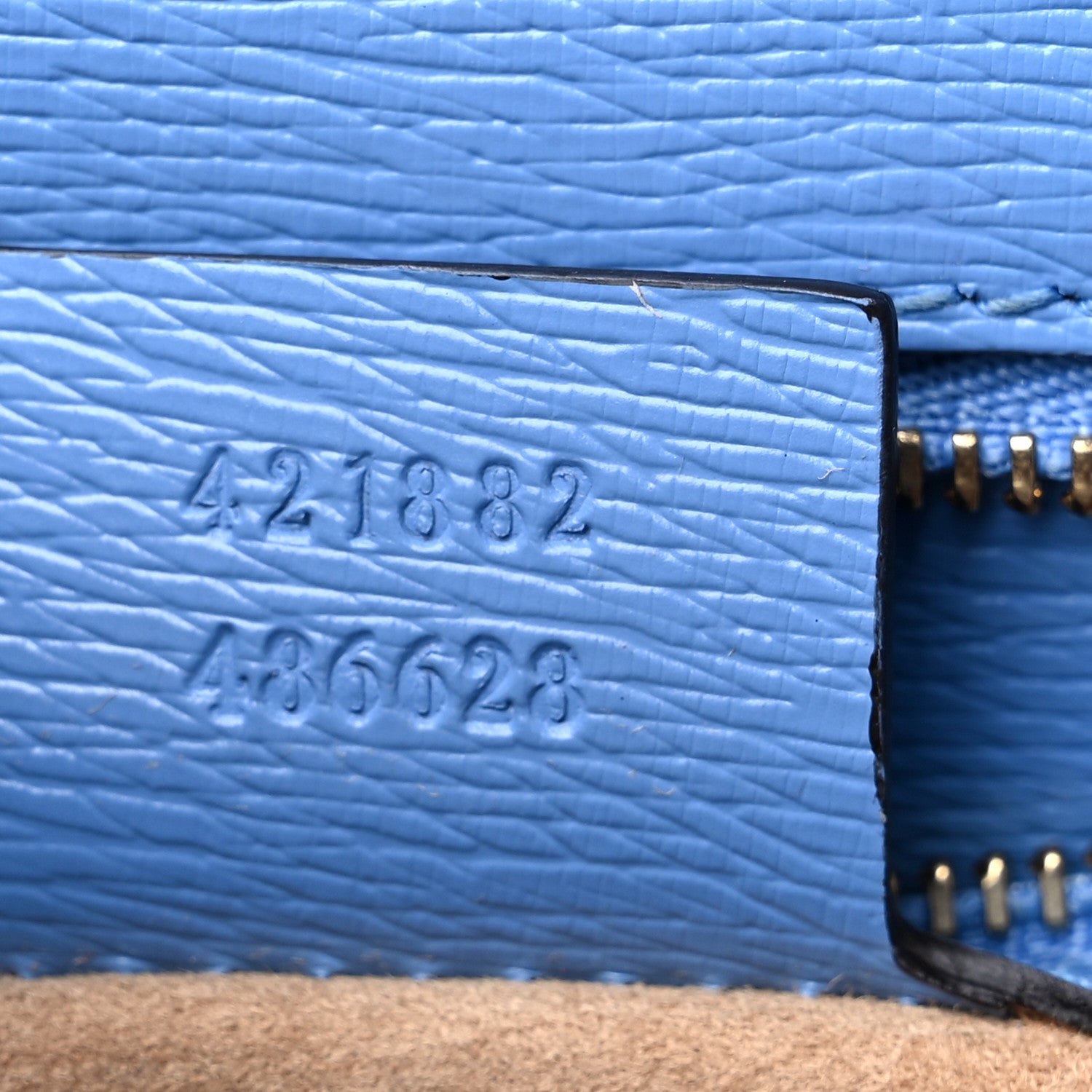 Gucci Shangai Calfskin Web New Flora Small Sylvie Shoulder Bag Azure 7 of 10