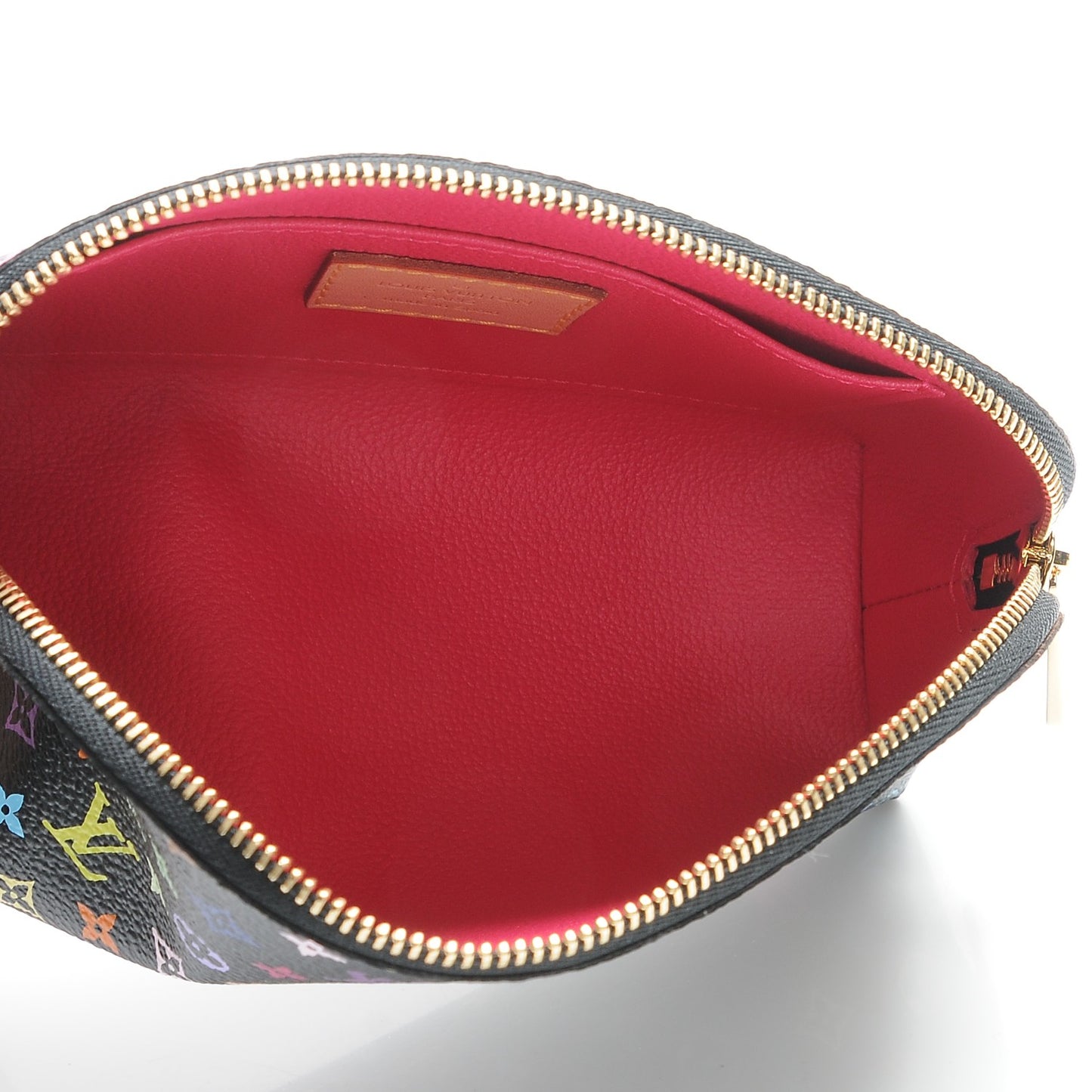 Monogram Multicolor Cosmetic Pouch Black Grenade