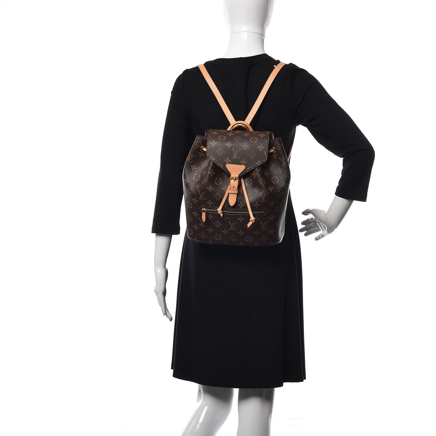 Louis Vuitton Monogram Montsouris NM Backpack 2 of 9