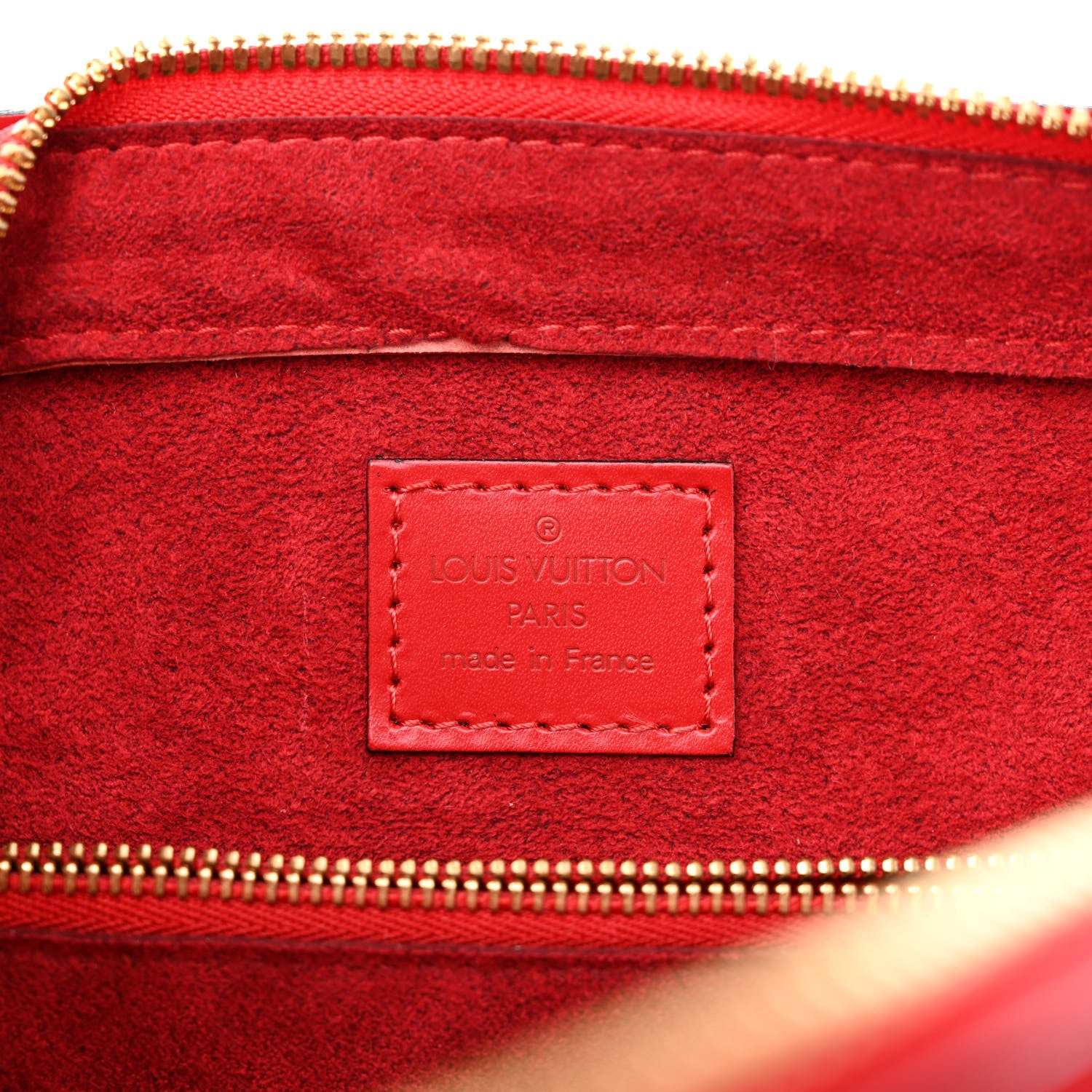Louis Vuitton Epi Pont-Neuf Castillan Red 6 of 11