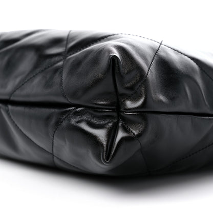 Chanel Shiny Calfskin Quilted Chanel 22 Black 10 of 10