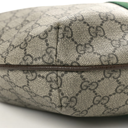 Gucci GG Supreme Monogram Web Small Ophidia Half Moon Hobo Brown 9 of 13