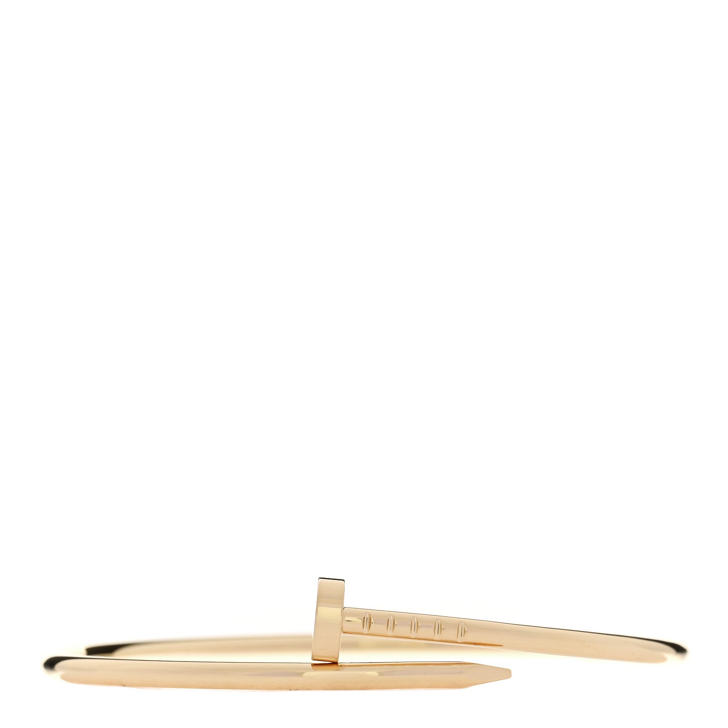 Cartier 18K Yellow Gold Small Juste Un Clou Bracelet 16 1 of 5