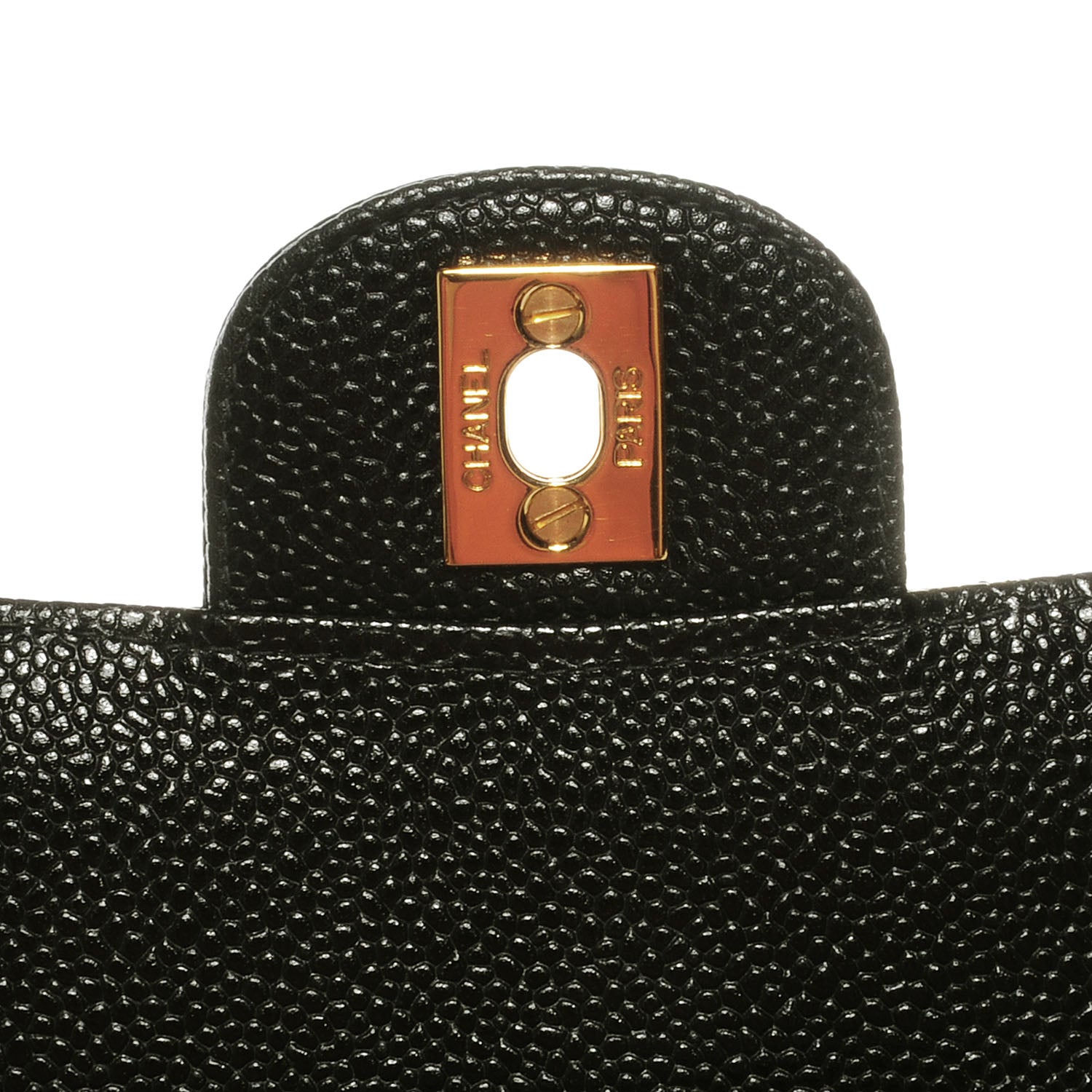 Chanel Caviar Quilted Medium Double Flap Black 5 of 9