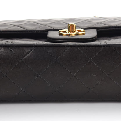 Chanel Lambskin Quilted Small Double Flap Black 11 of 16