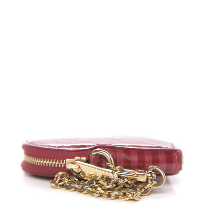 Louis Vuitton Vernis Rayures Coeur Heart Coin Purse Pomme D'Amour 8 of 12