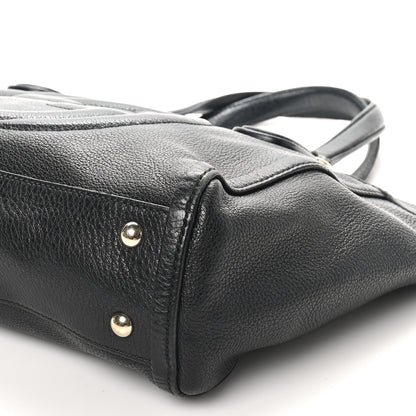 Gucci Pebbled Calfskin Small Soho Top Handle Bag Black 10 of 11