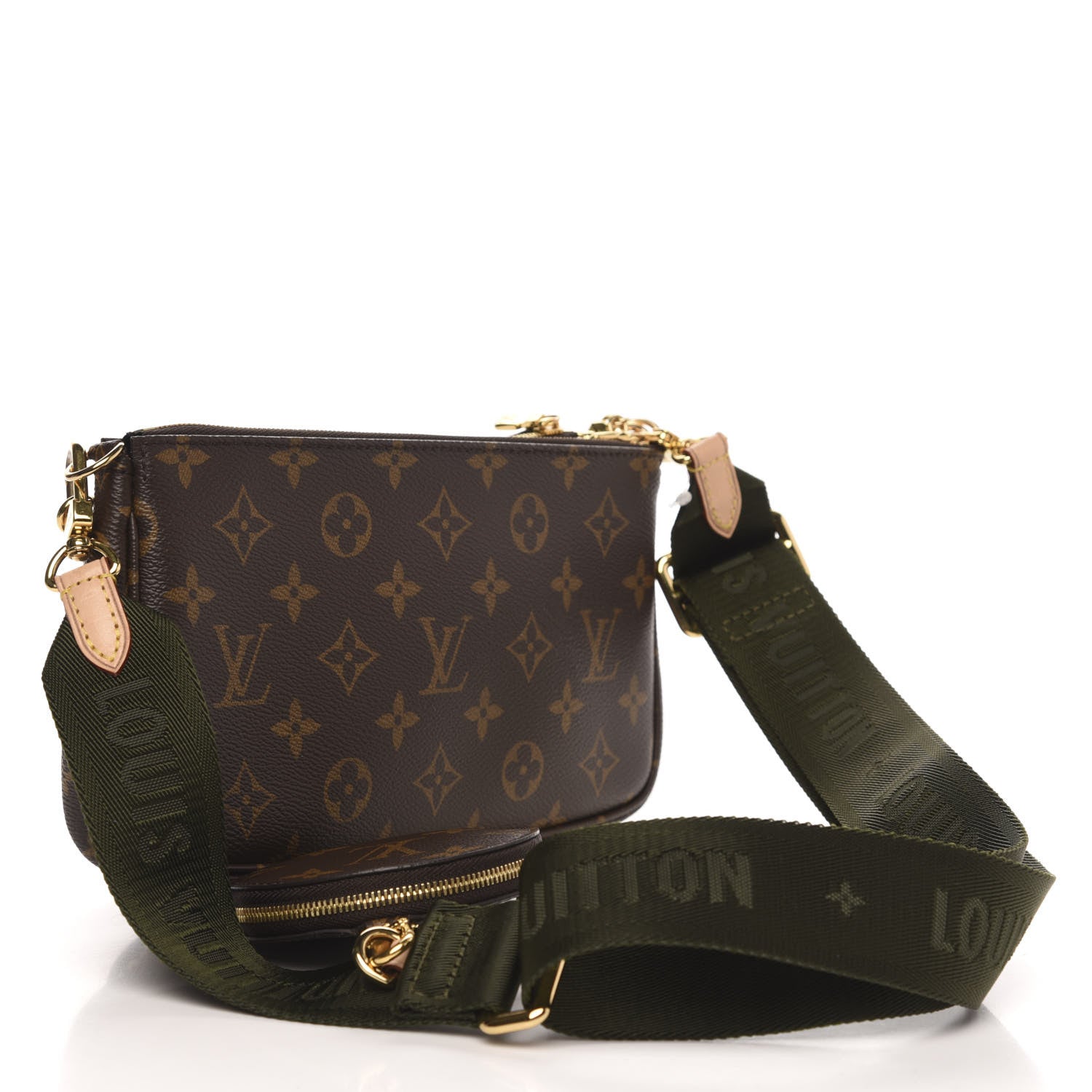 Louis Vuitton Monogram Multi Pochette Accessories Kaki 3 of 11