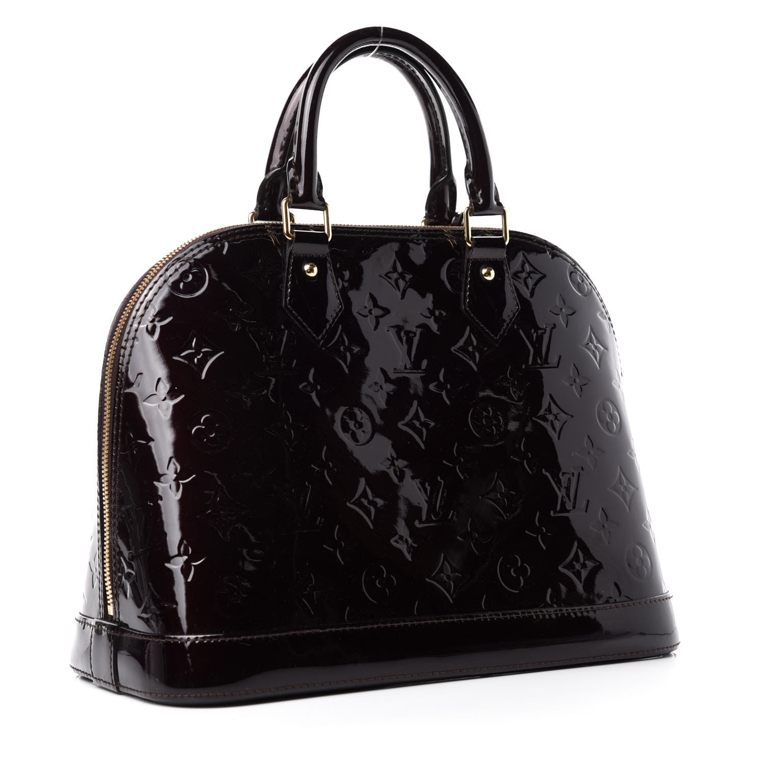 Louis Vuitton Vernis Alma PM Amarante 3 of 13
