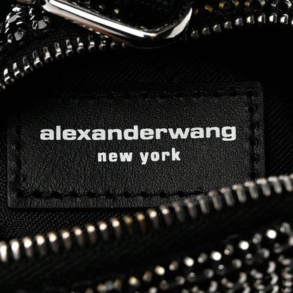 Alexander Wang Crystal Mesh Beiress Wristlet Black 6 of 8