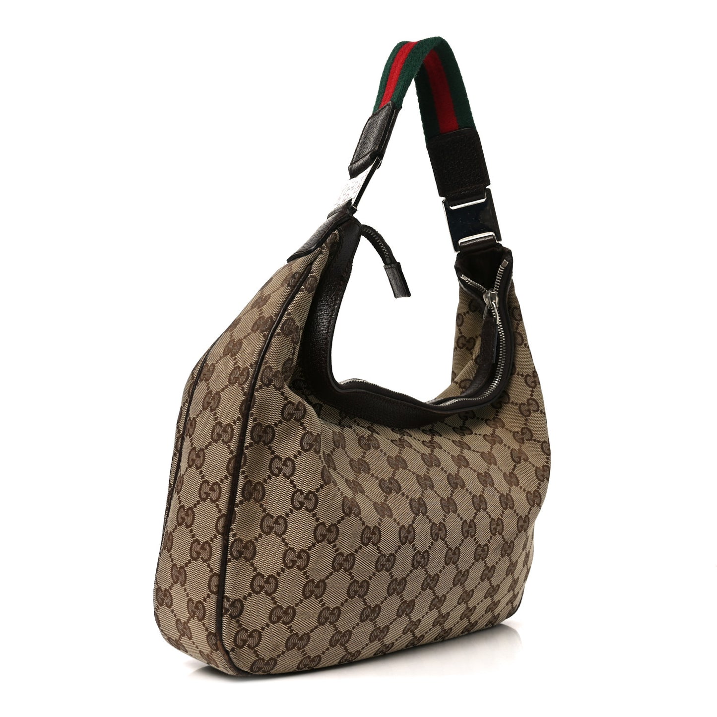 Monogram Medium Pop Hobo Dark Brown