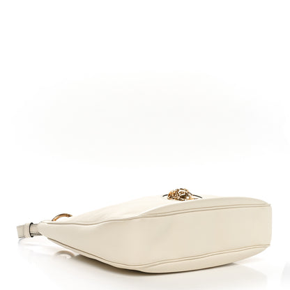 Versace Calfskin La Medusa Hobo Crossbody White 4 of 9