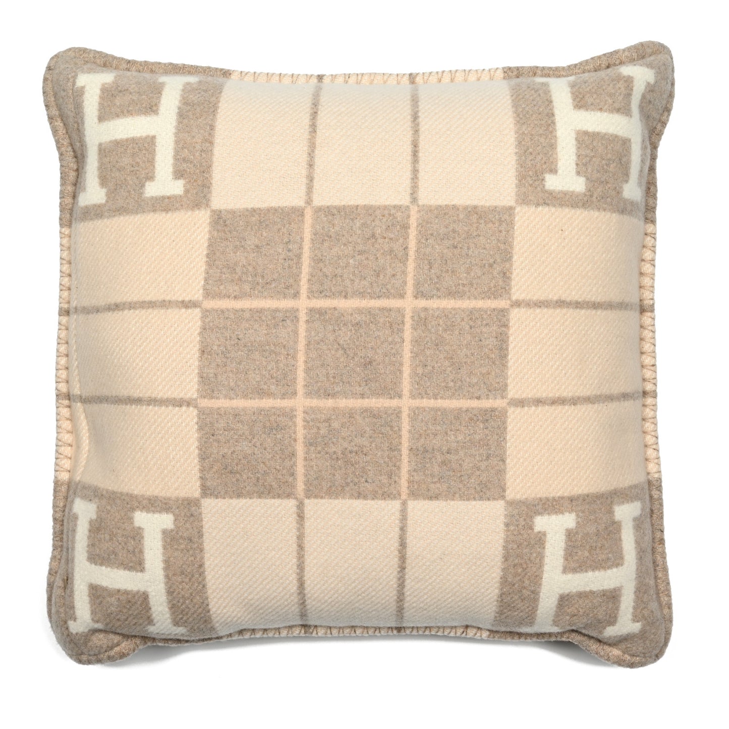 Wool Cashmere Avalon III Pillow PM Coco Camomille