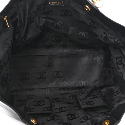 Chanel Caviar Weekender Black 4 of 8