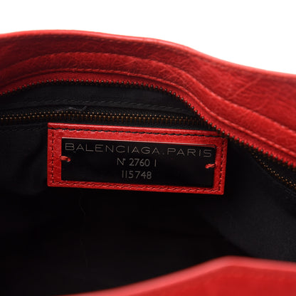 Balenciaga Agneau Classic Hardware City Rouge Cardinal 9 of 13