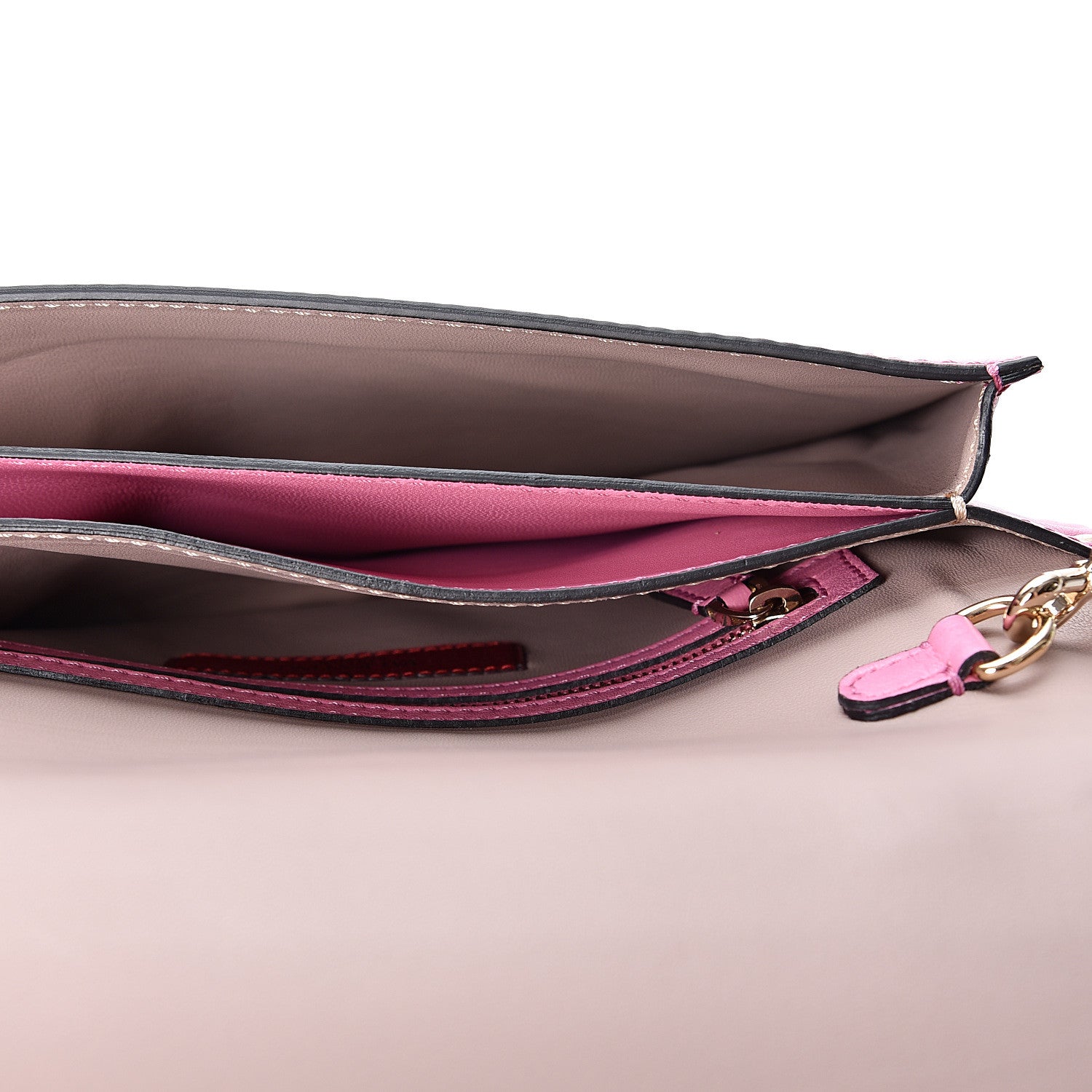 Valentino Garavani Nappa Rockstud Wristlet Clutch Ninphea 5 of 9
