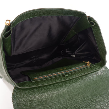 3.1 Phillip Lim 3.1 Textured Calfskin Medium Pashli Satchel Jade 5 of 11