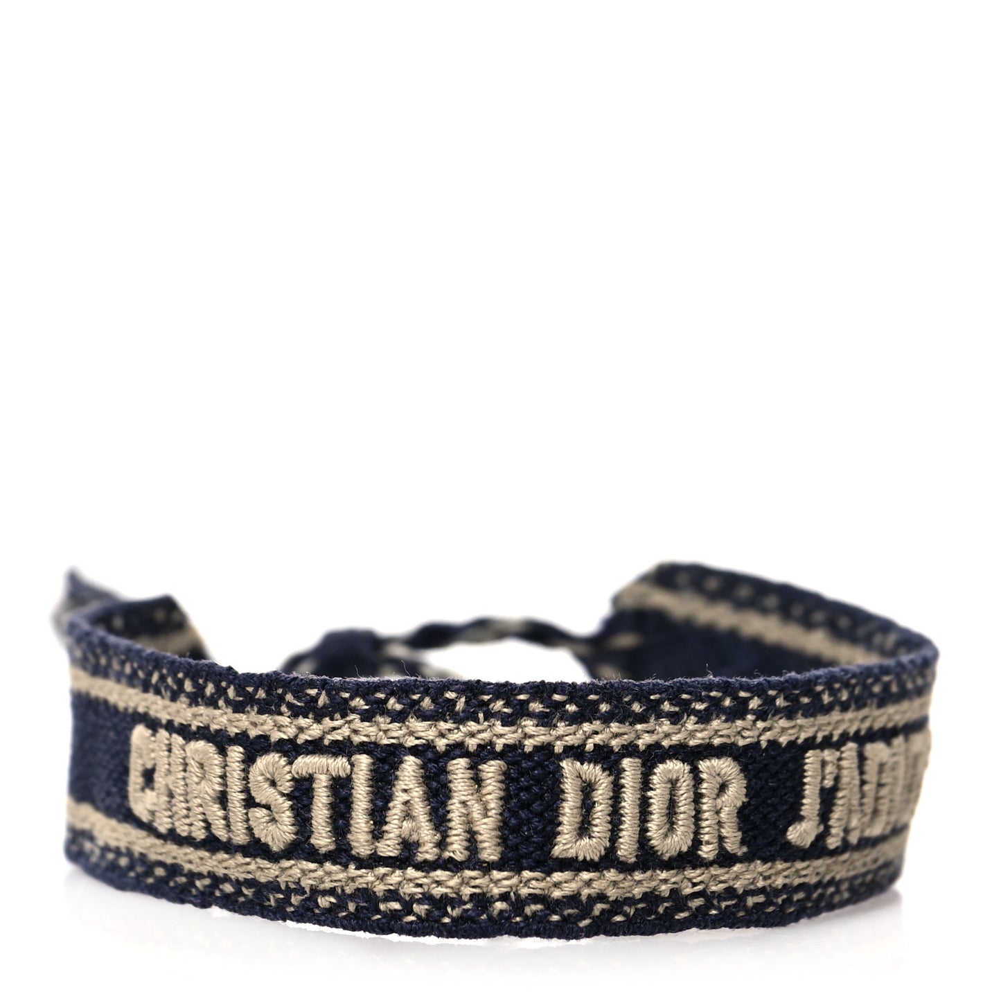 Woven Cotton J'Adior Friendship Bracelet Navy
