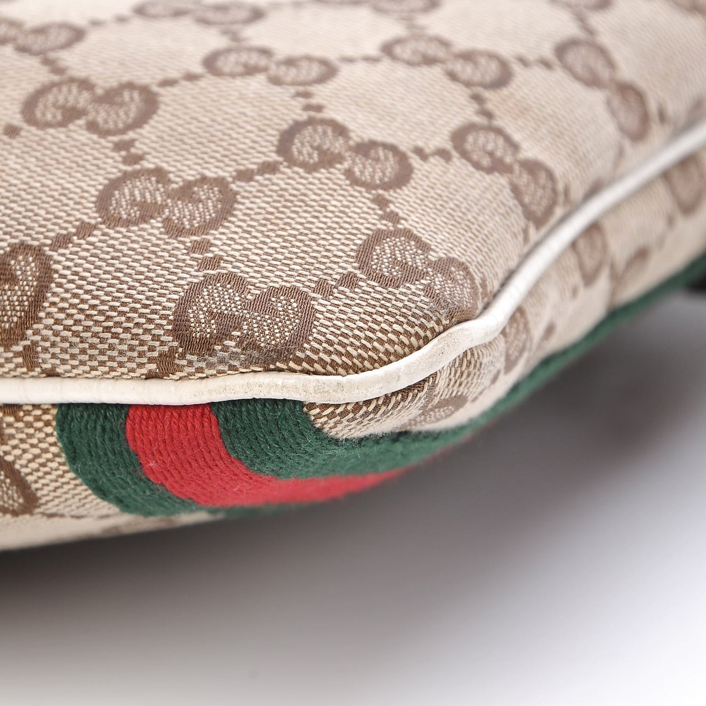 Monogram Web Jolicoeur Charms Messenger White