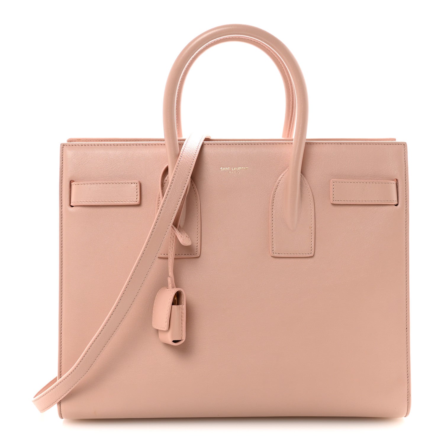 Saint Laurent Calfskin Small Sac De Jour Pale Pink 1 of 9