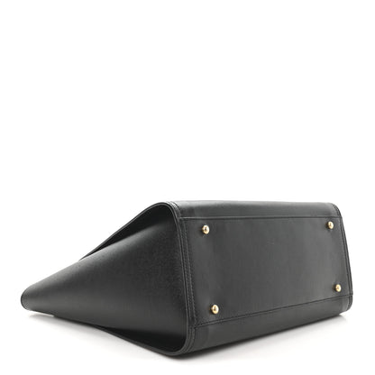 Chanel Caviar Small Studded Deauville Tote Black 4 of 13