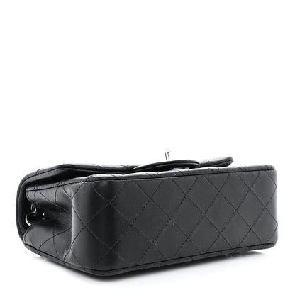 Chanel Lambskin Quilted Mini Rectangular Flap Black 4 of 10