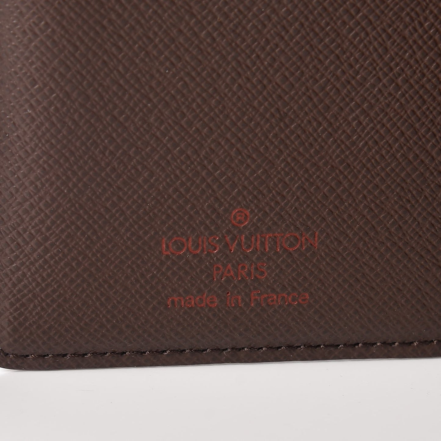 Damier Ebene French Purse Wallet