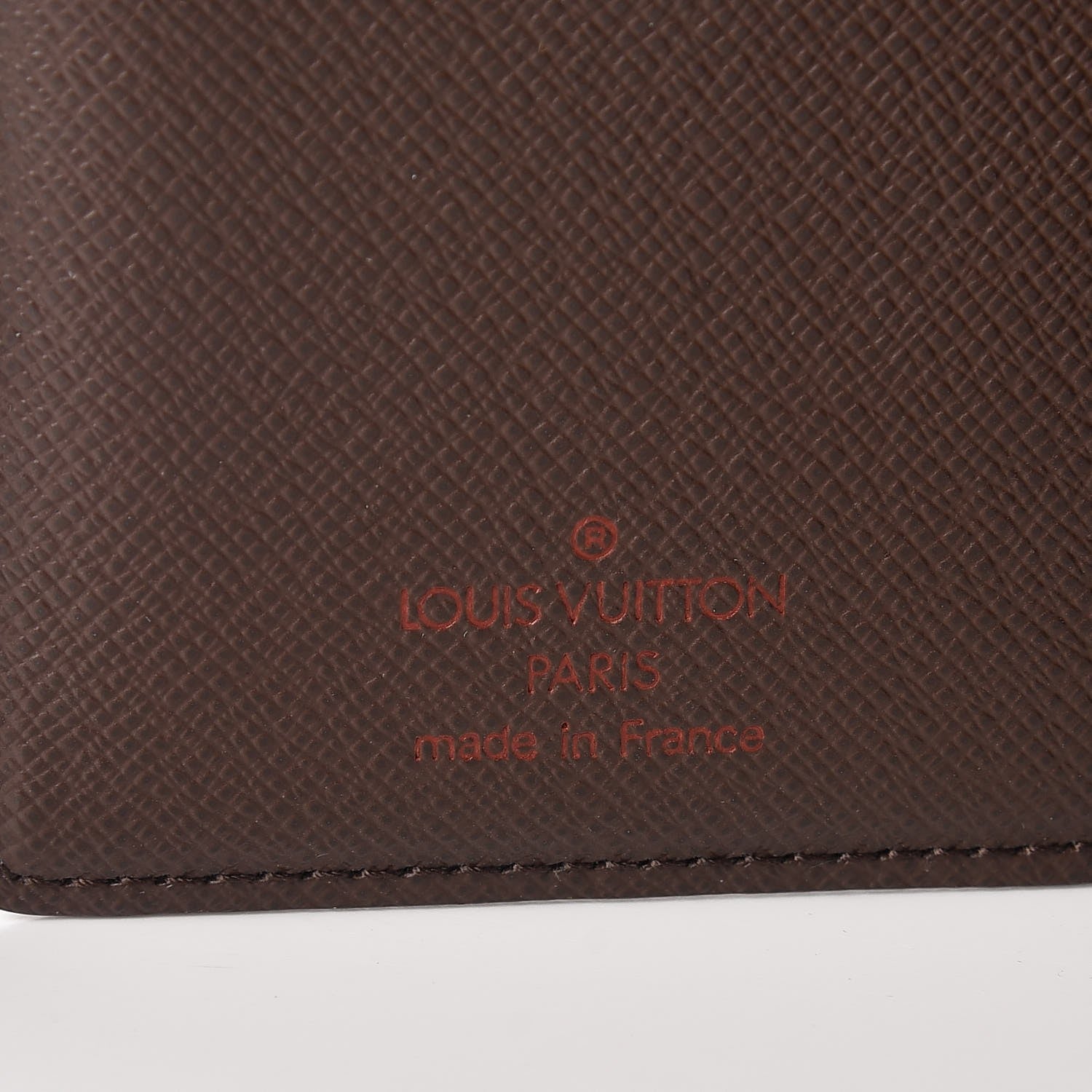 Louis Vuitton Damier Ebene French Purse Wallet 7 of 10