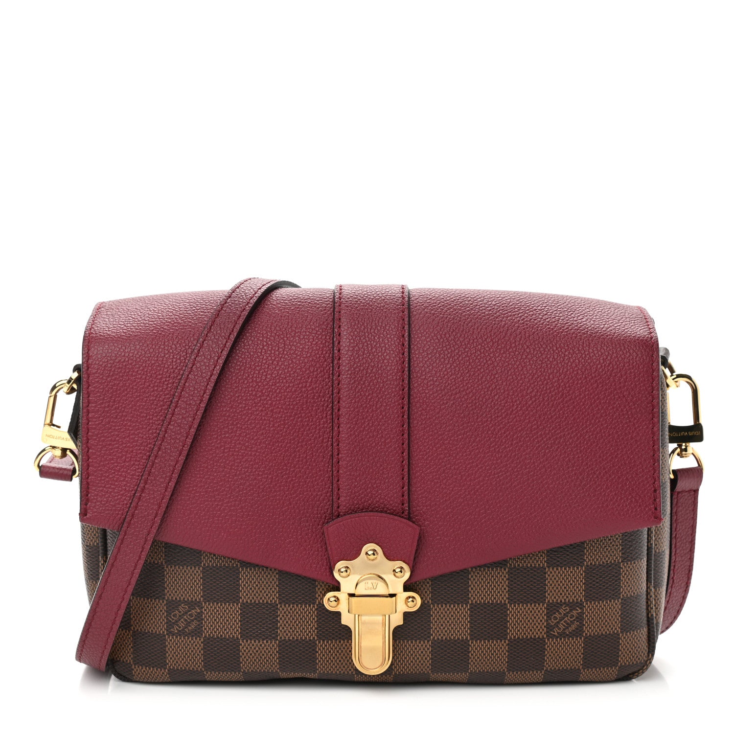 Louis Vuitton Damier Ebene Clapton Raisin 1 of 10