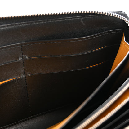 Goyard Goyardine Matignon Zip Around GM Wallet Black 11 of 12