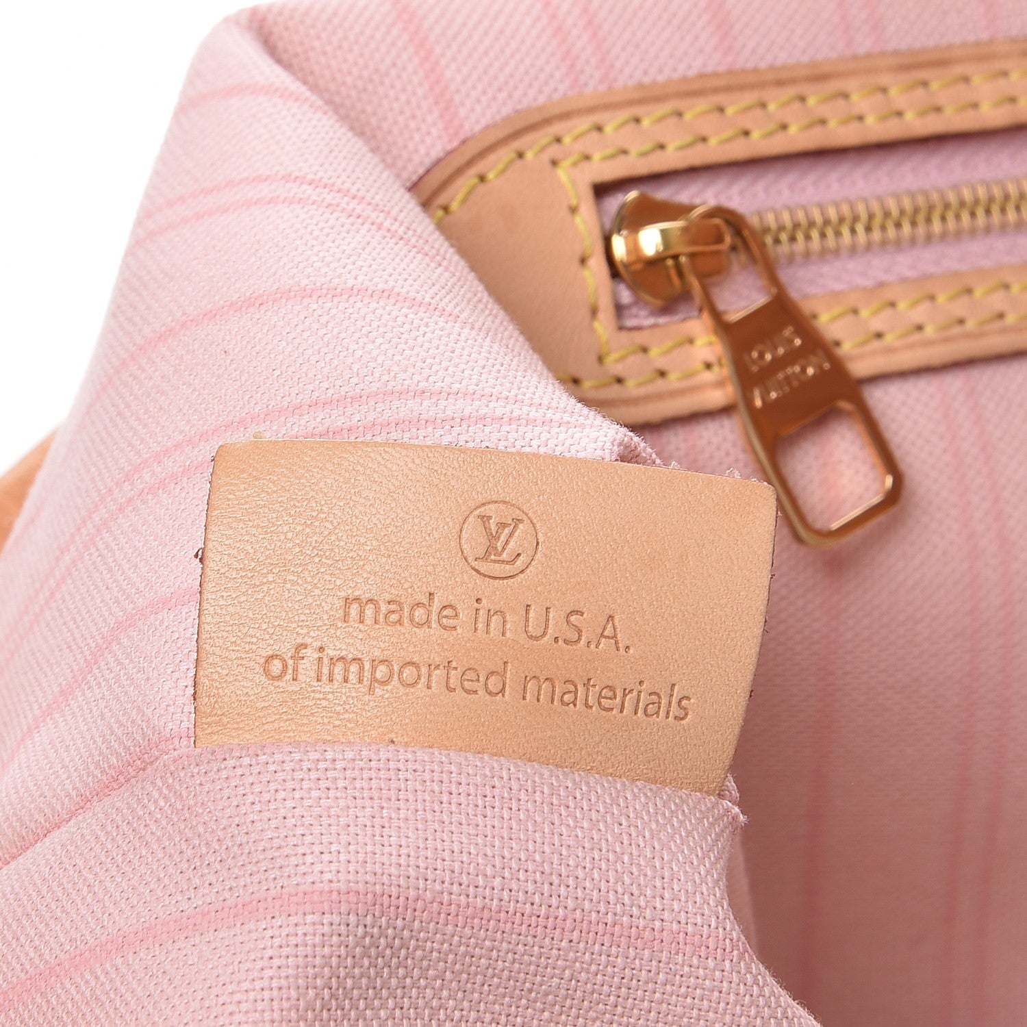 Louis Vuitton Damier Azur Delightful PM Rose Ballerine 6 of 9