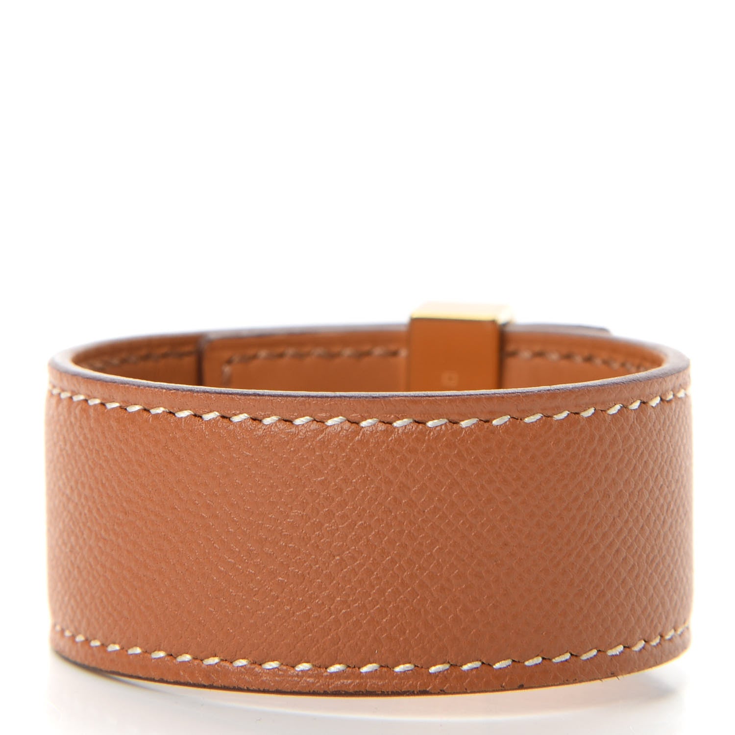 Hermes Epsom Collier de Chien CDC 24 Bracelet T1 Gold 3 of 7