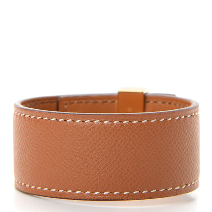 Hermes Epsom Collier de Chien CDC 24 Bracelet T1 Gold 3 of 7