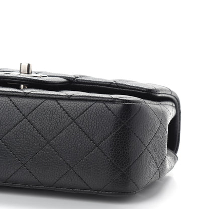 Chanel Caviar Quilted Mini Rectangular Flap Black 9 of 9