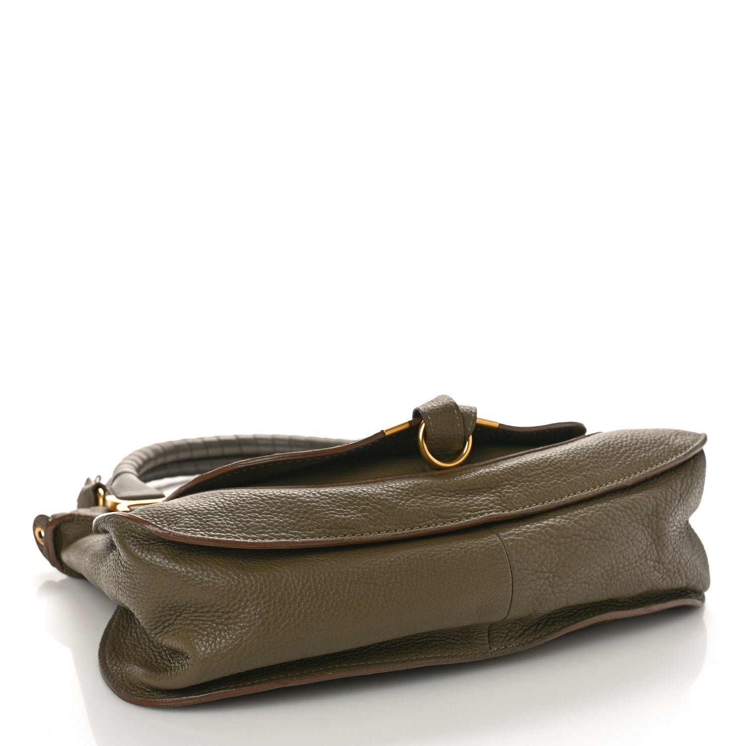 Chloe Calfskin Medium Marcie Satchel Baobab Green 4 of 10
