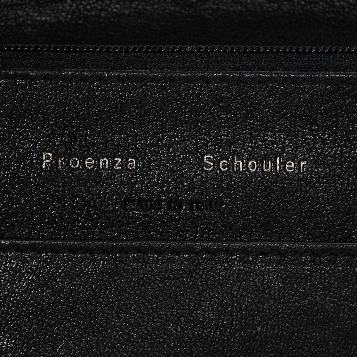 Lambskin PS1 Large Chain Wallet Black