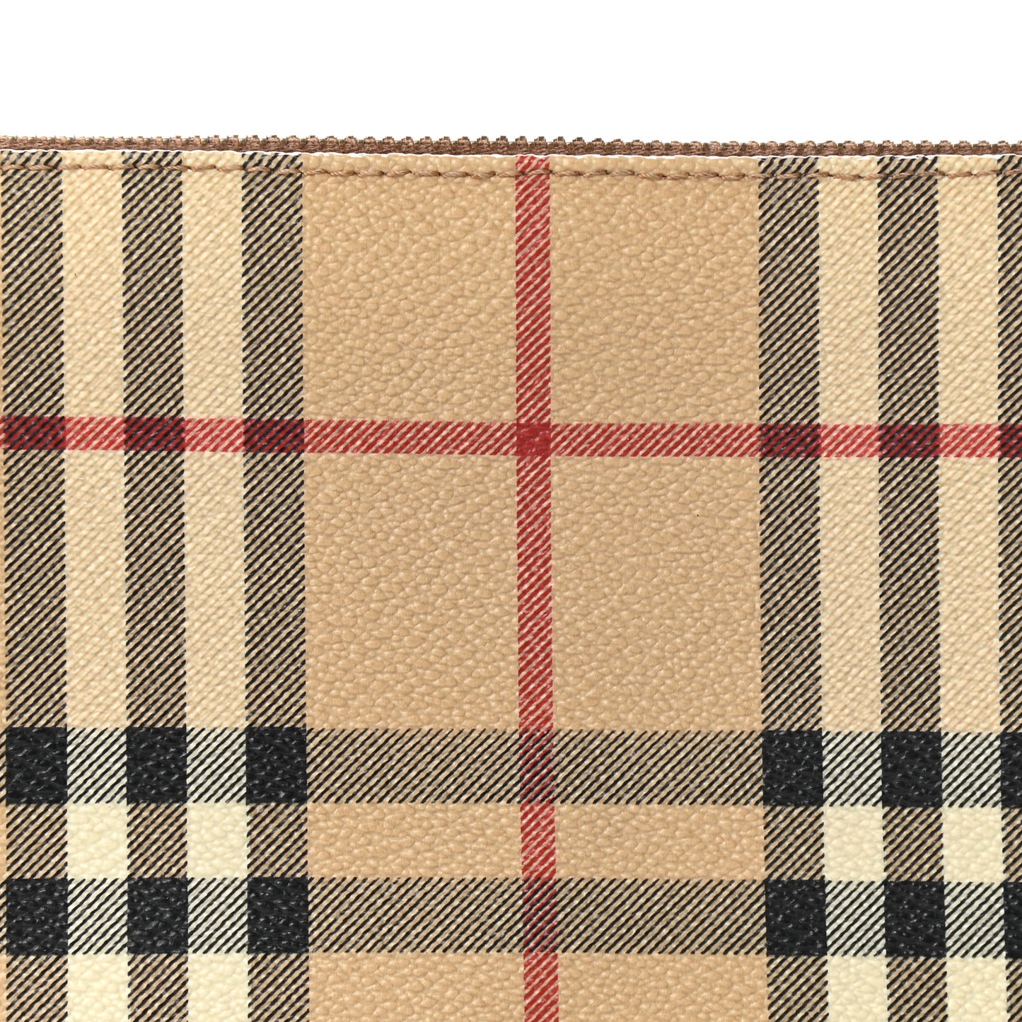 Haymarket Check Pochette Tan