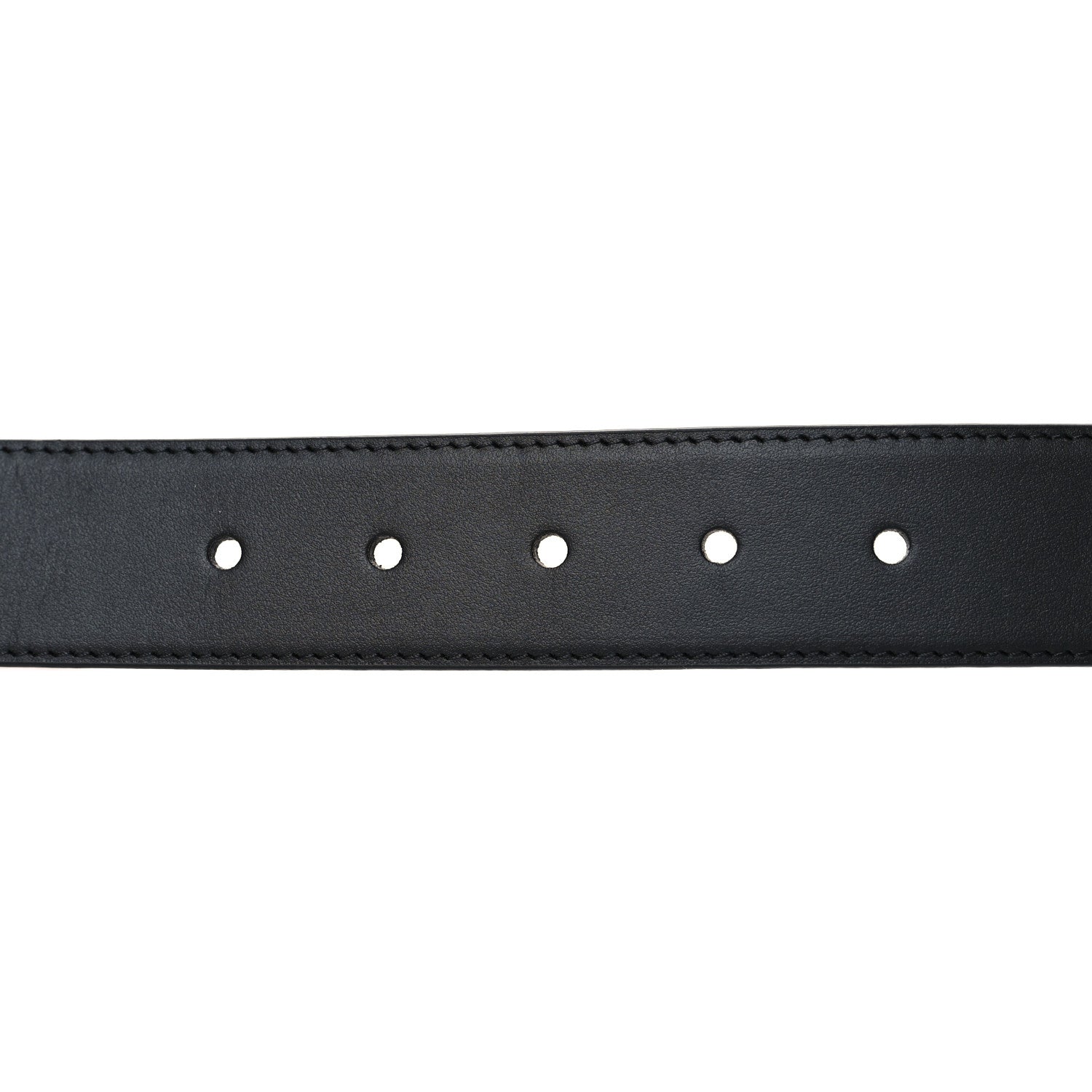 Louis Vuitton Calfskin 35mm Pont Neuf Belt 100 40 Black 3 of 5