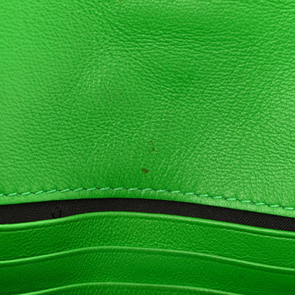 Fendi Nappa FF 1974 Embossed Mini Baguette Tomatillo 11 of 12