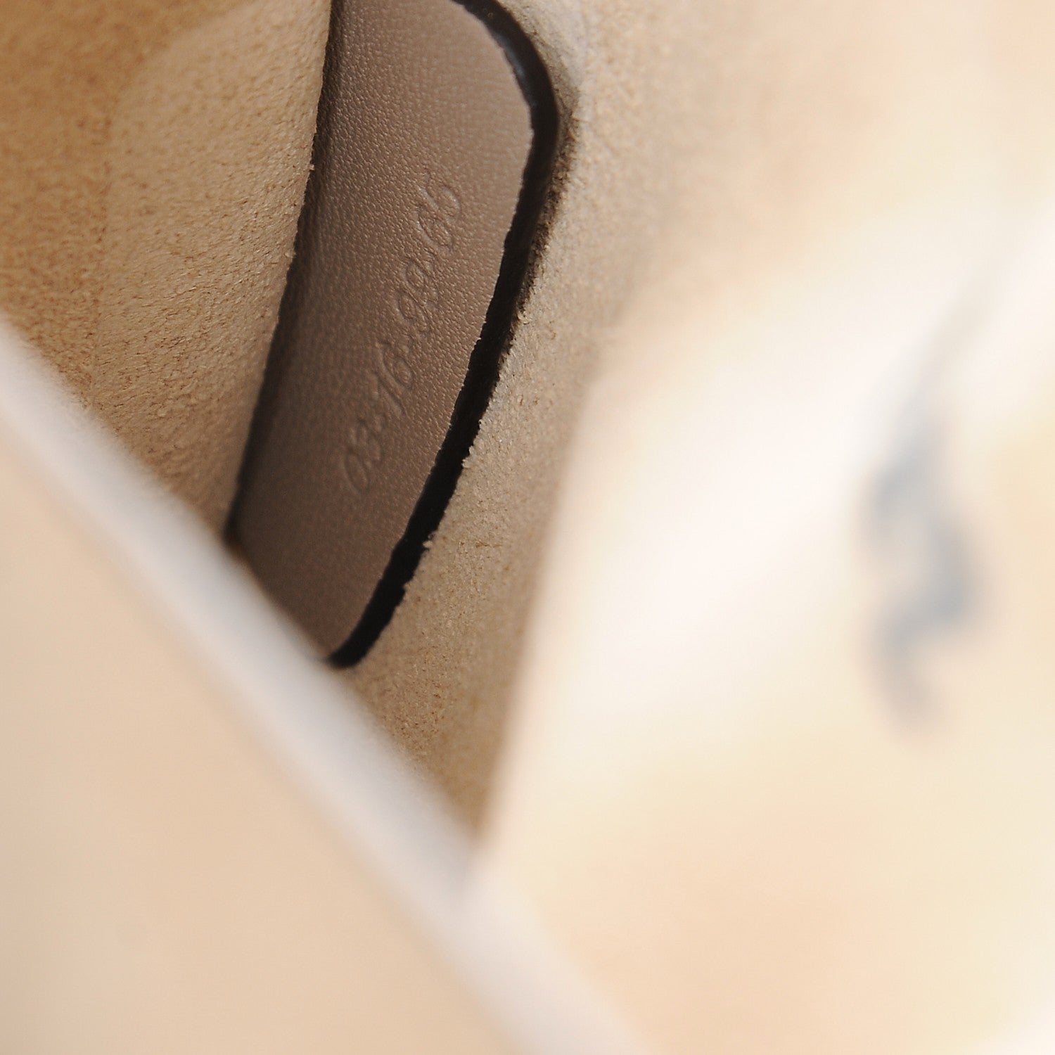 Chloe Suede Calfskin Faye Clutch Motty Grey 9 of 9